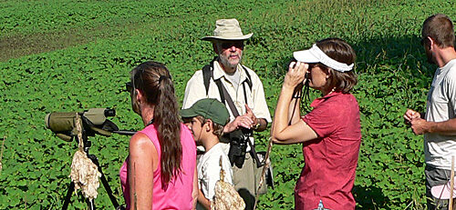 Loudoun Wildlife members at Dulles Wetlands