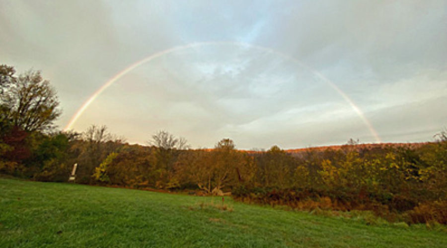 Rainbow at the Blue Ridge Center