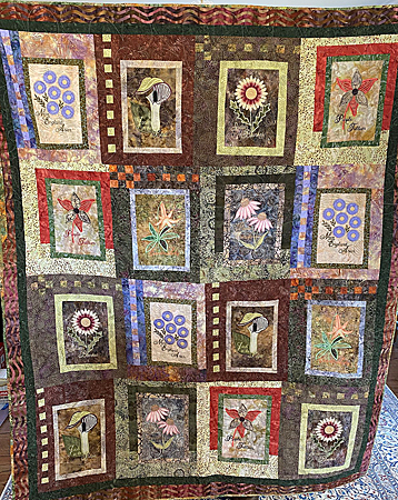 Wildflower quilt