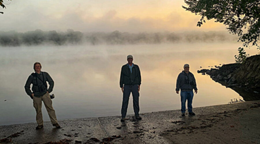 Birdathon team at Potomac River