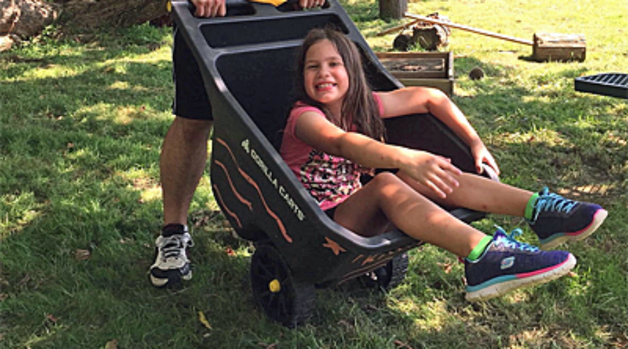Nature play at Blue Ridge Center