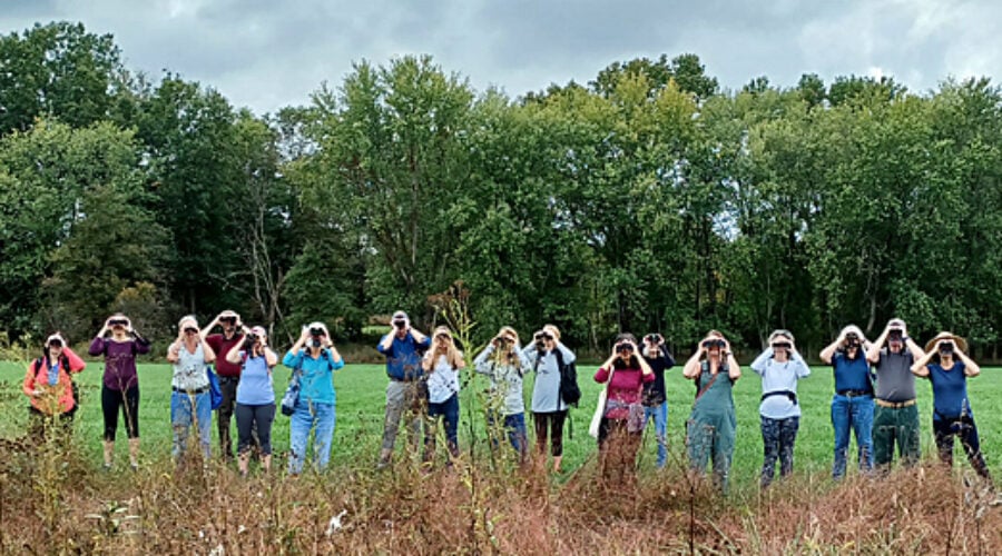 participants on field trip