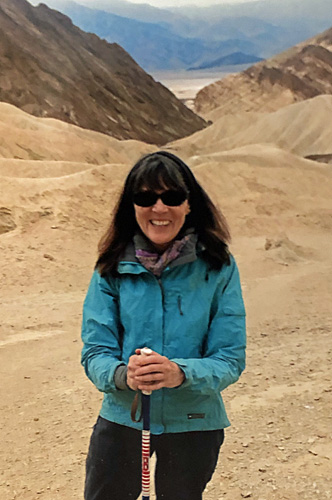 Sharon Crowell at Death Valley