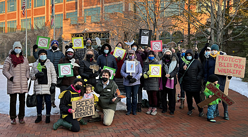 Rally for Bless Park group photo