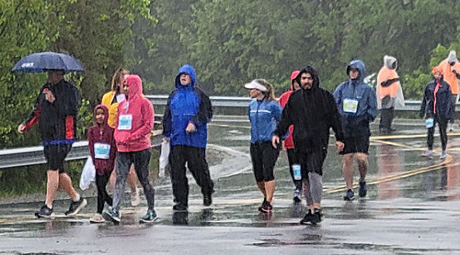 Run the Greenway participants