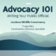 Advocacy 101: Writing Your Public Official