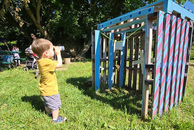 Pop-in playtime at Sweet Run State Park