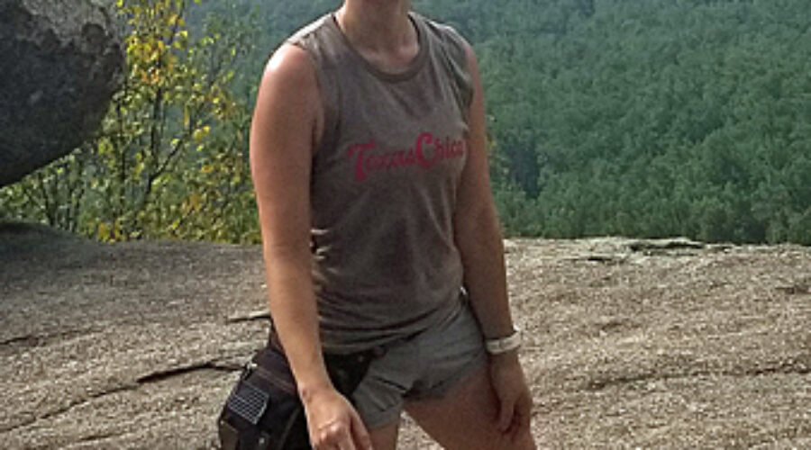 Natalie Manzanares at Old Rag