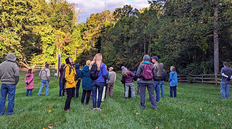 Birders at Izaak Walton League