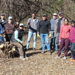 group who cleared area of invasives