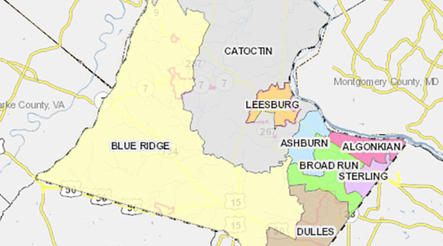 Loudoun County Districts revised 2022