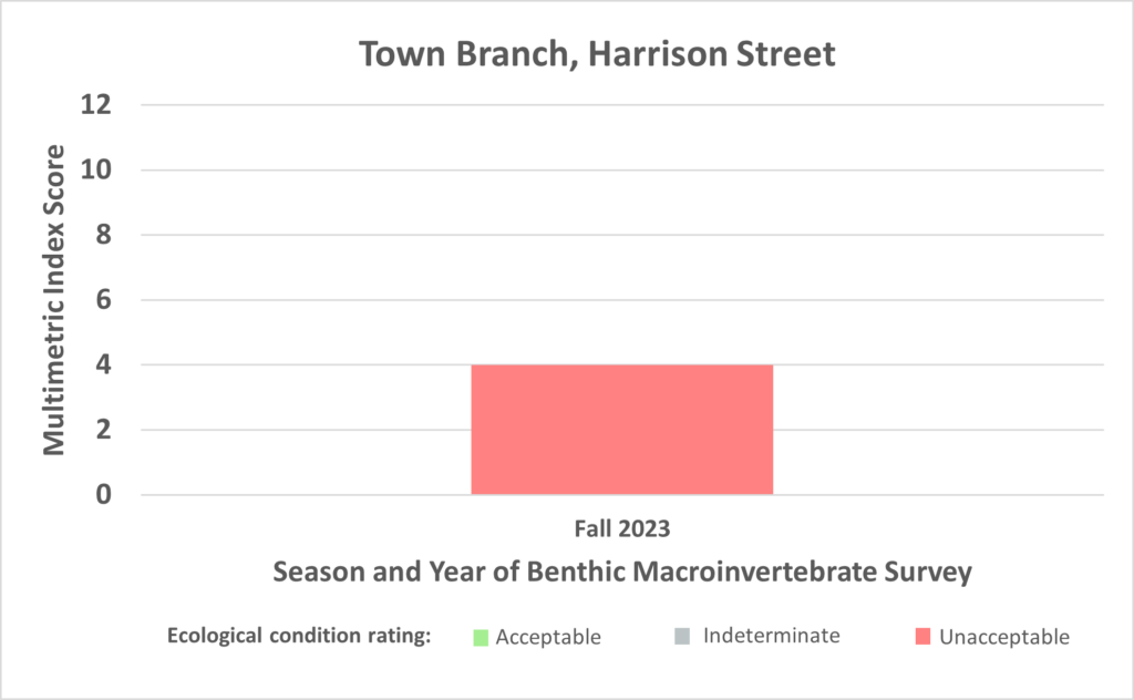 Town Branch, Harrison Street Benthic Data