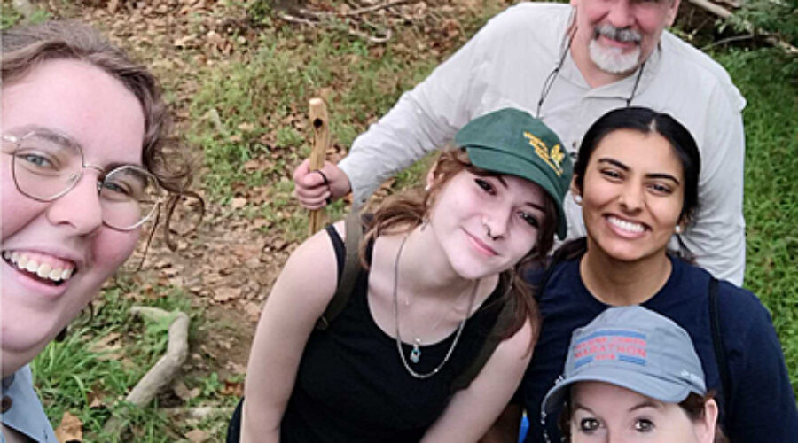 Stream monitoring survey team