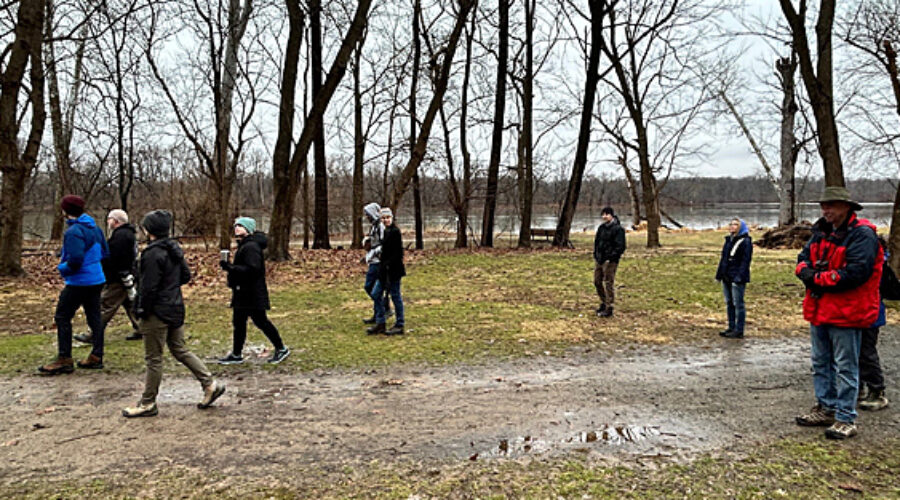 February bird walk at Algonkian Park