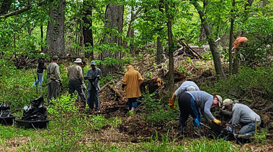 May work day at JK Black Oak.