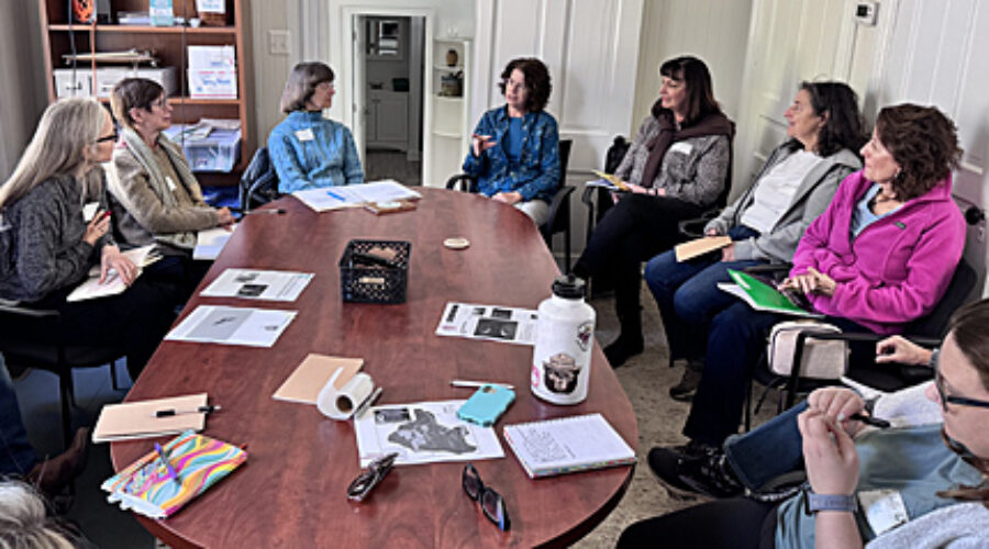 Writing in Nature workshop participants